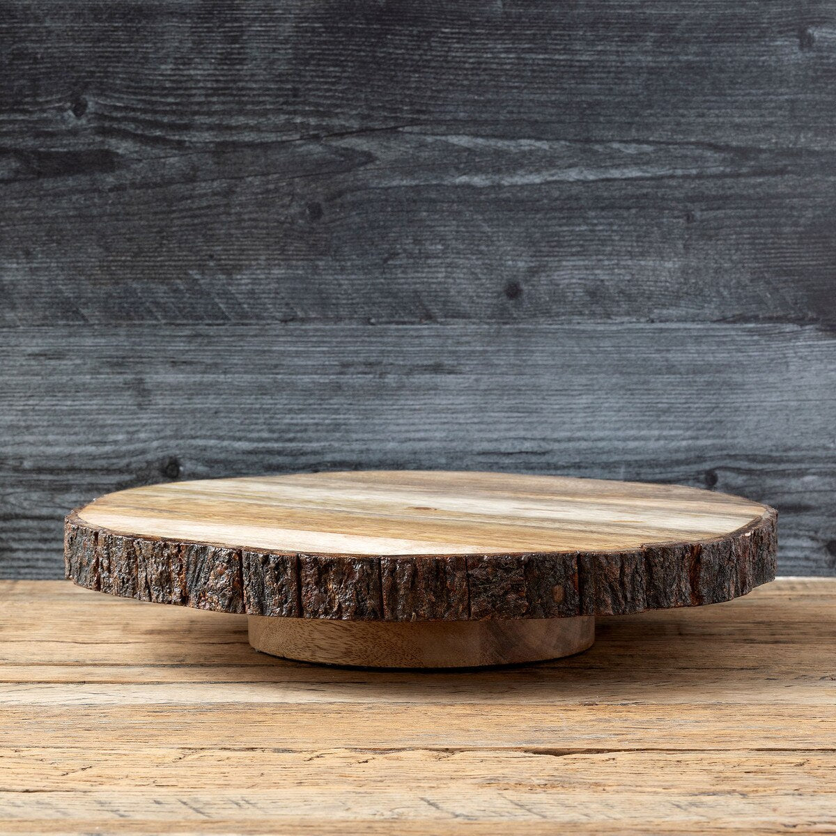 Woodland Lazy Susan Server style shot 1