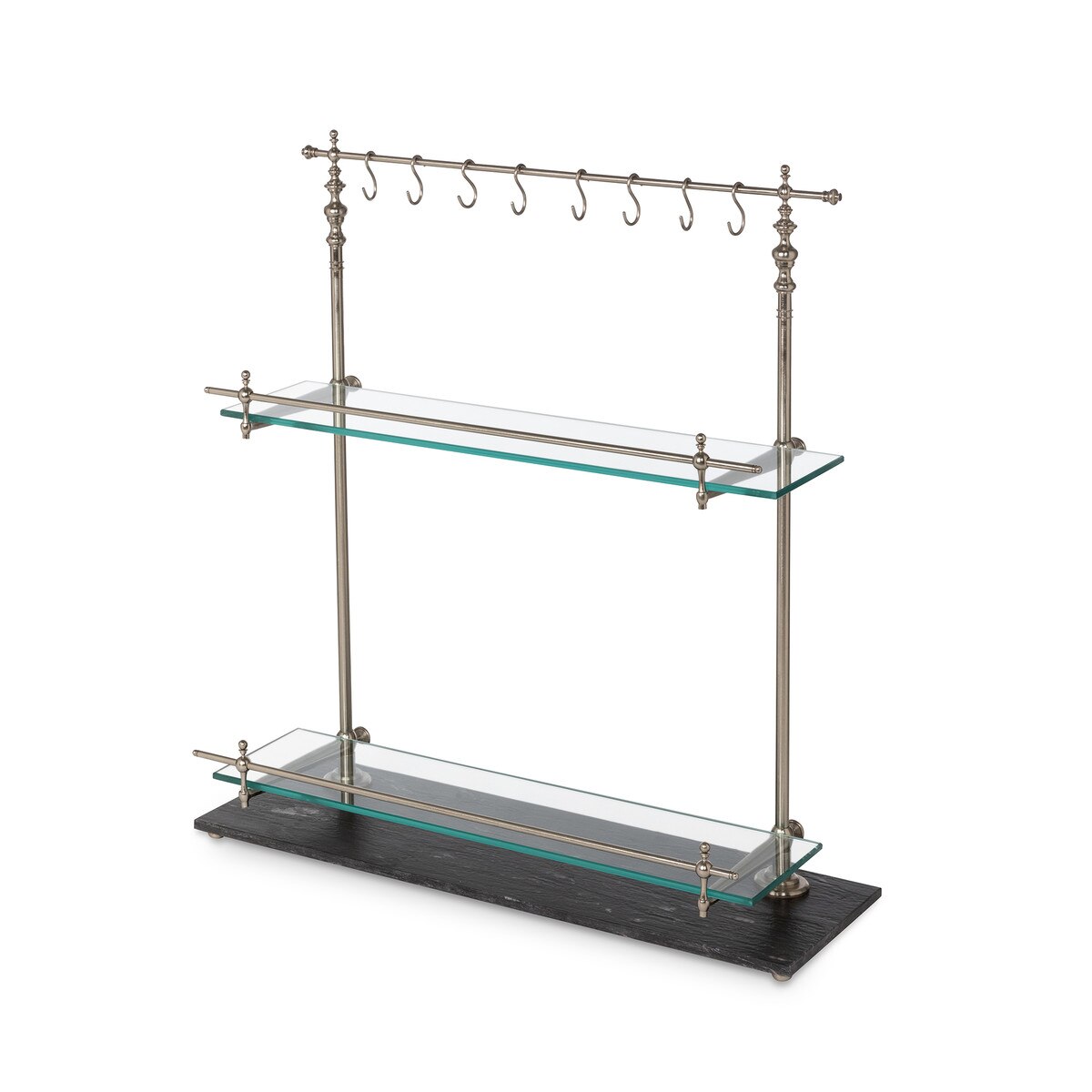 Black Marble and Iron Bistro Rack style shot 1