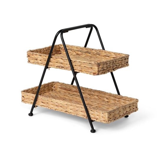 2-Tiered Water Hyacinth Server style shot 1
