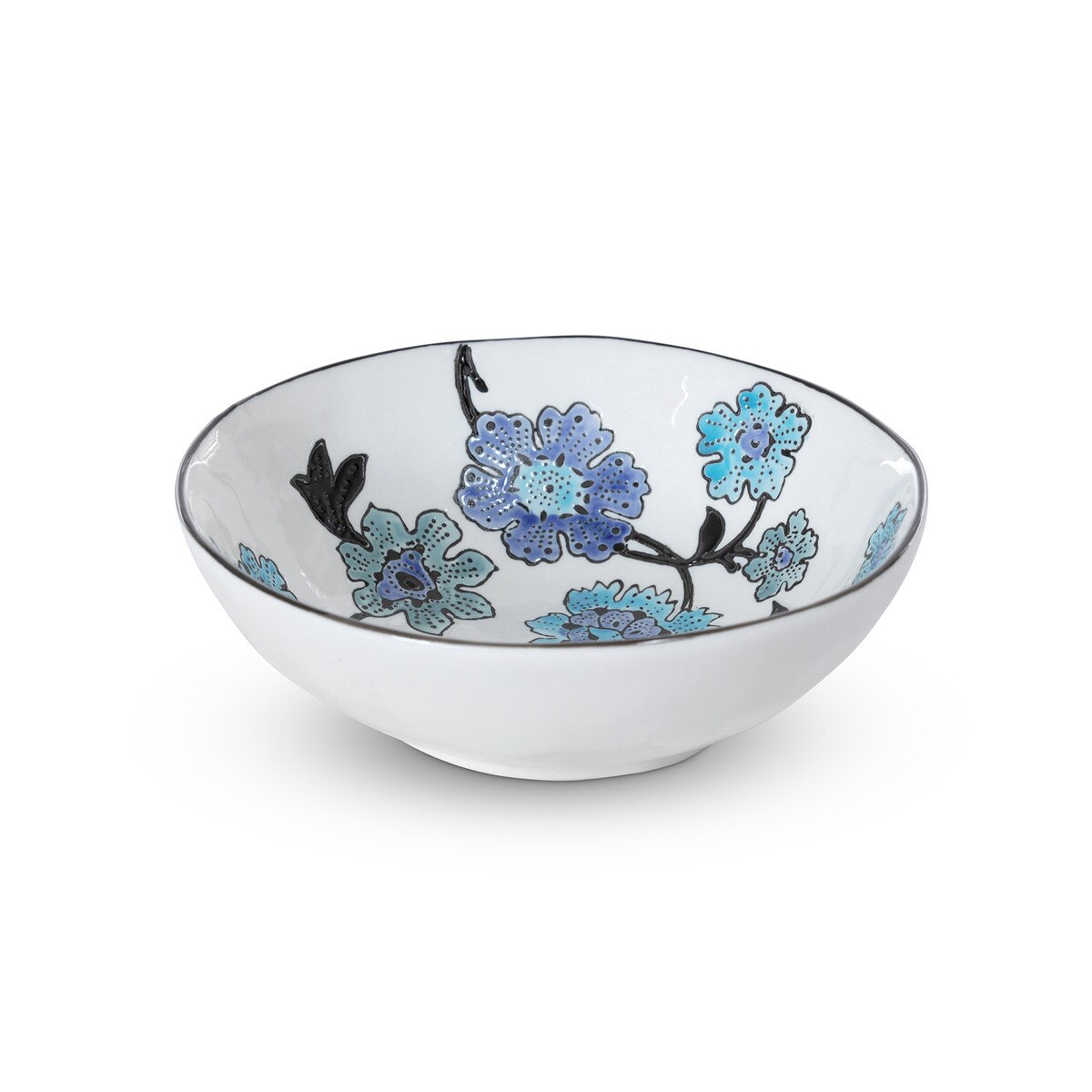 Periwinkle Vine Pattern Bowl style shot 2