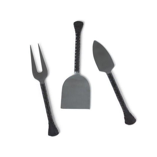 Hatch Pattern Stainless Steel Cheese Servers style shot 1