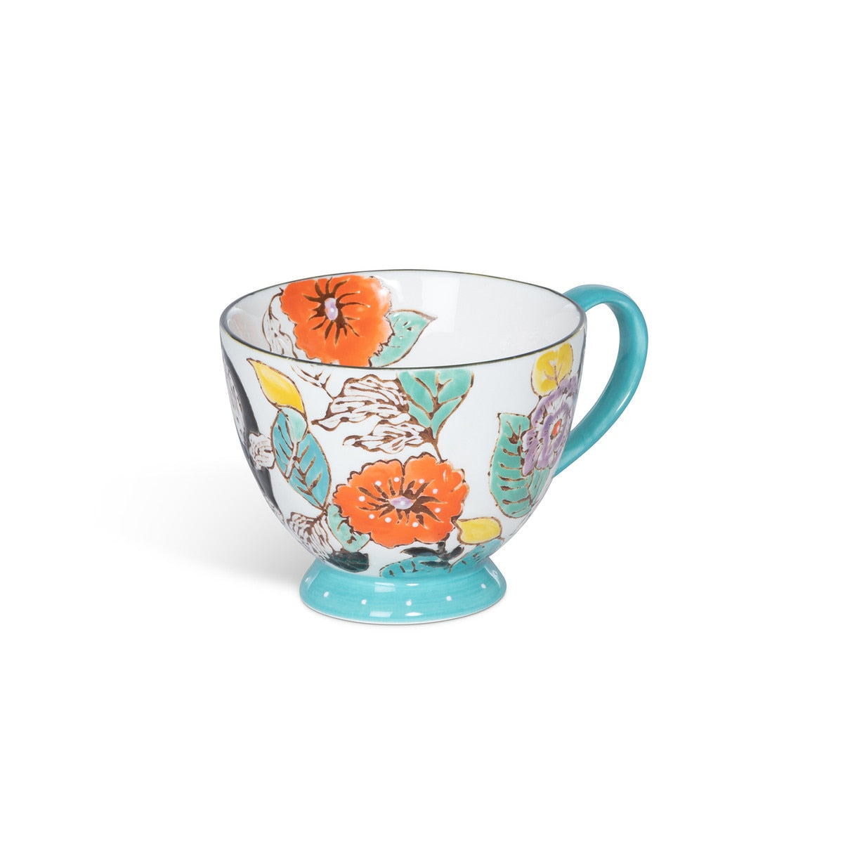 Poppy Garden Cappuccino Cup style shot 2