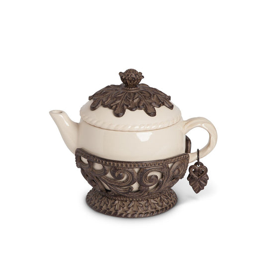 Acanthus Stoneware Teapot style shot 1