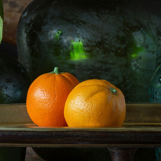 Crafted Grove Oranges, 2 Assorted Colors