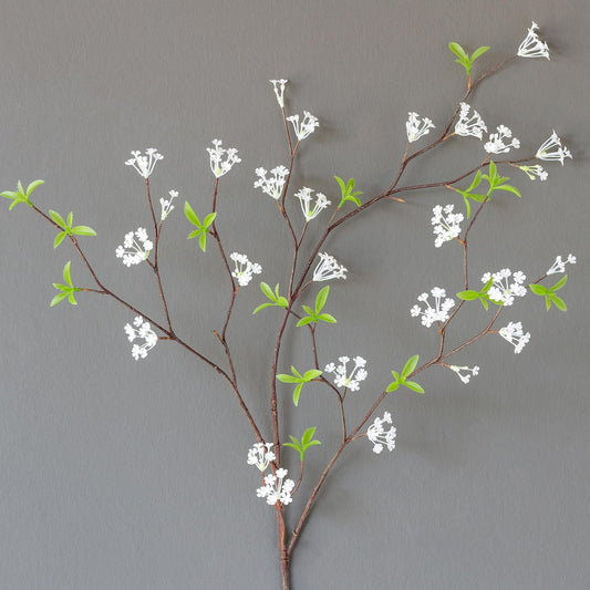 Crafted Bridal Wreath Spirea Stem