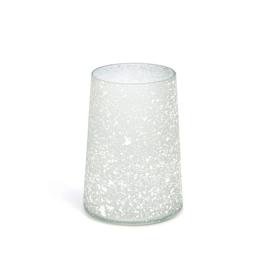 Halcyon Frosted Glass Vase, Small