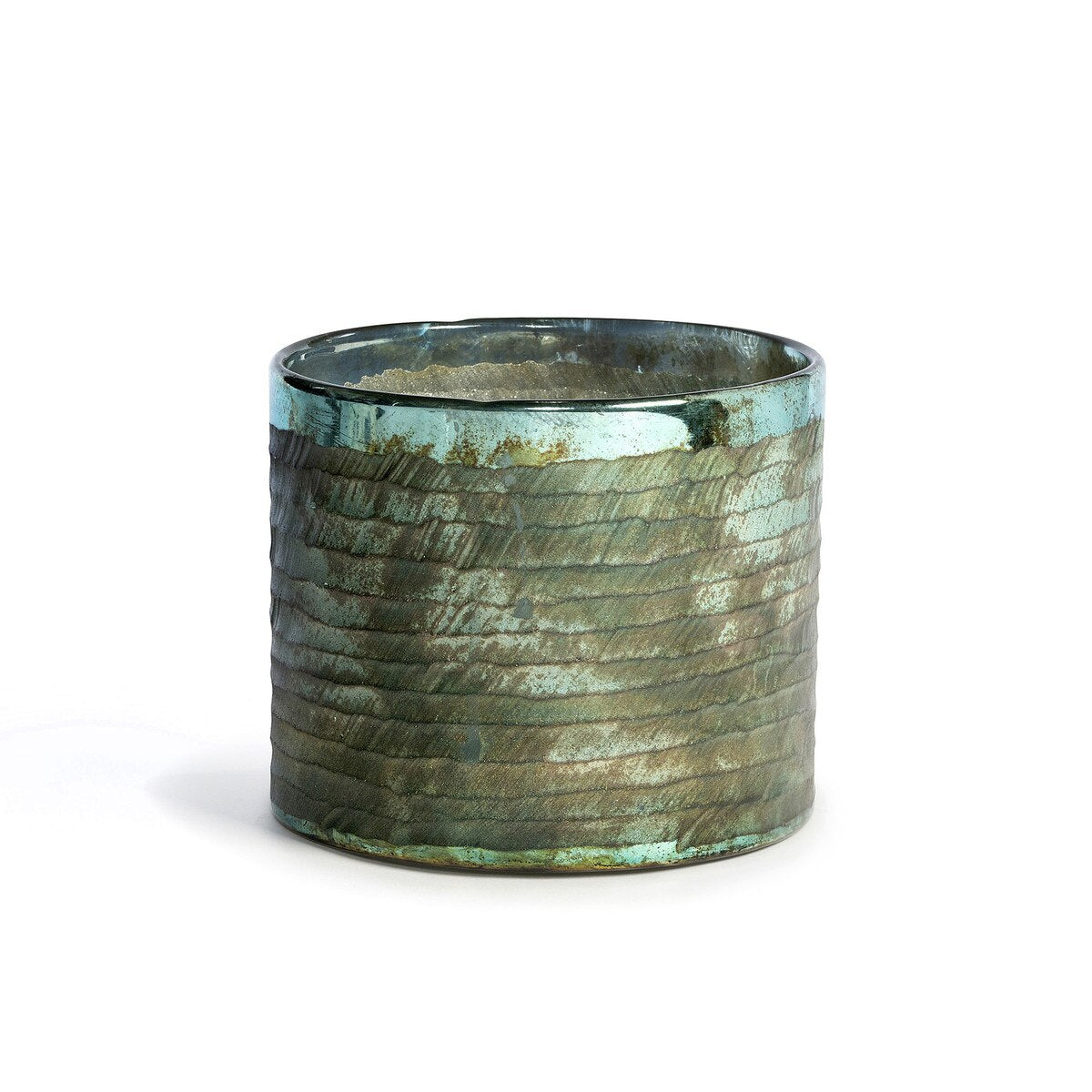 Organic Grinded Glass Vase, Medium style shot 1