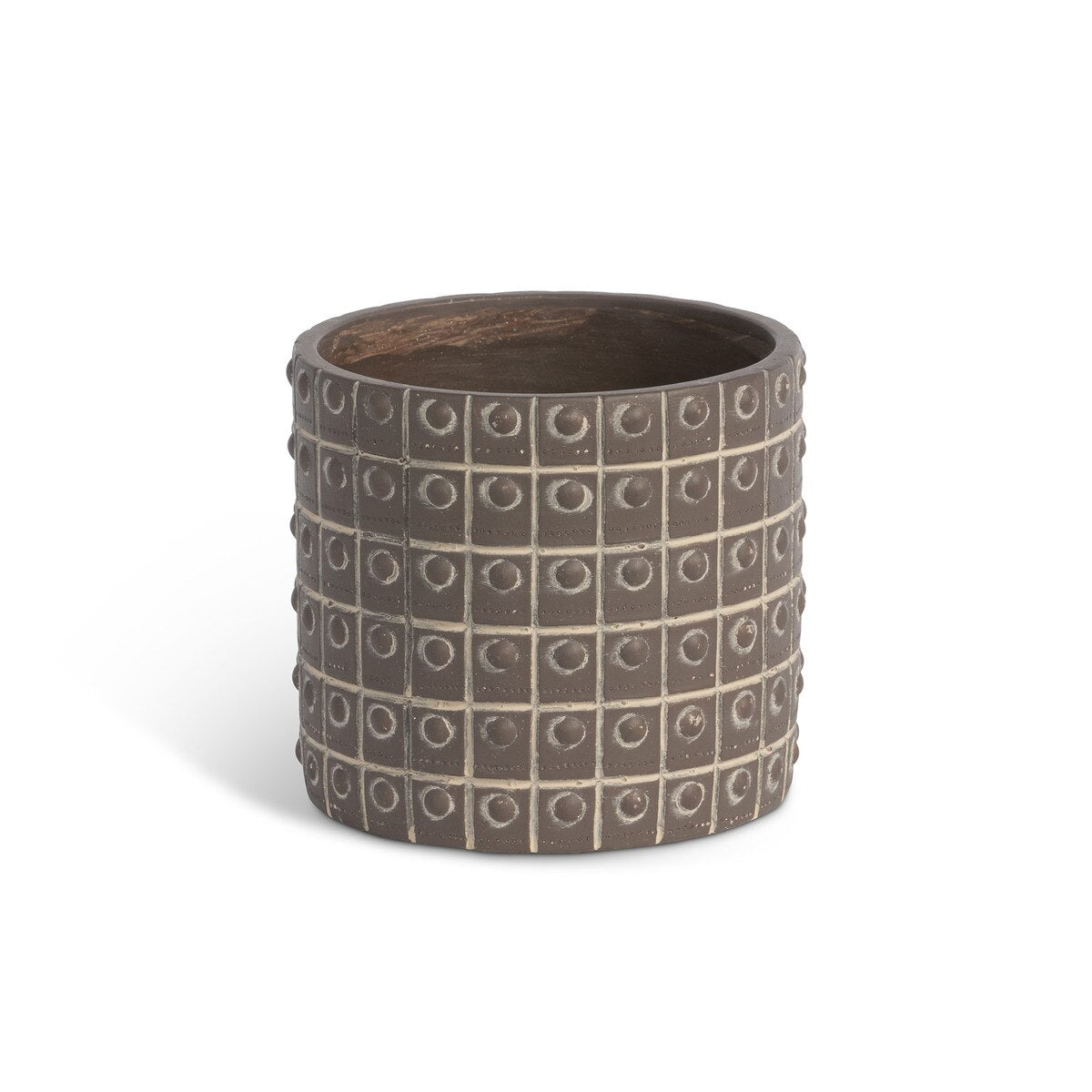 Rivet Pattern Pot, Medium style shot 2