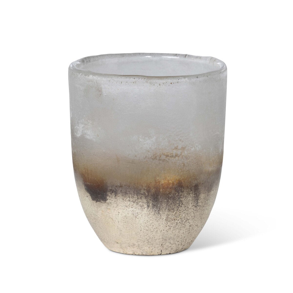 Fairbanks Organic Glass Vase, Medium style shot 1