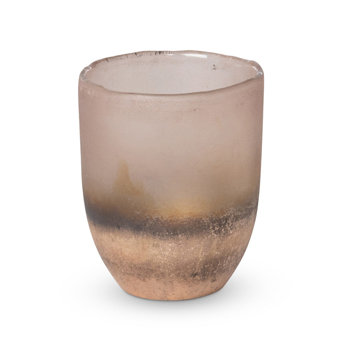 Aurora Organic Glass Vase, Large style shot 1