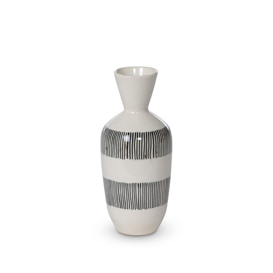 Hand Painted Gila Ceramic Vase, 9" style shot 1