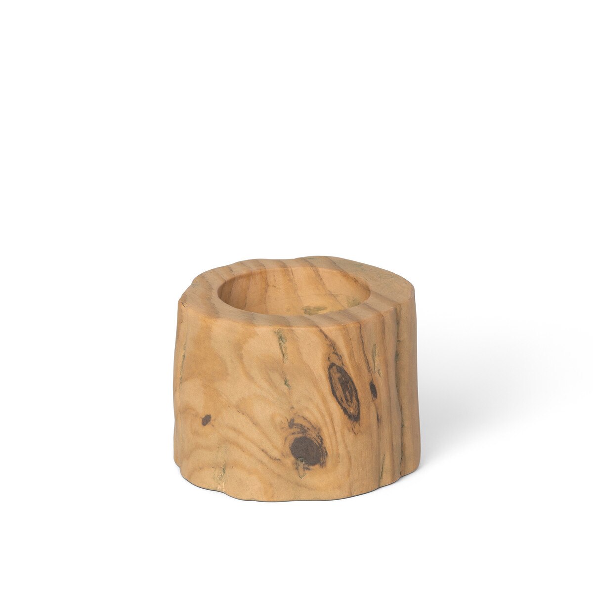 Faux Bois Garden Forest Votive Holder style shot 1