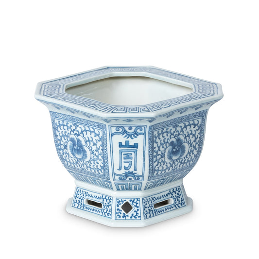 Chinoiserie Square Planter style shot 1
