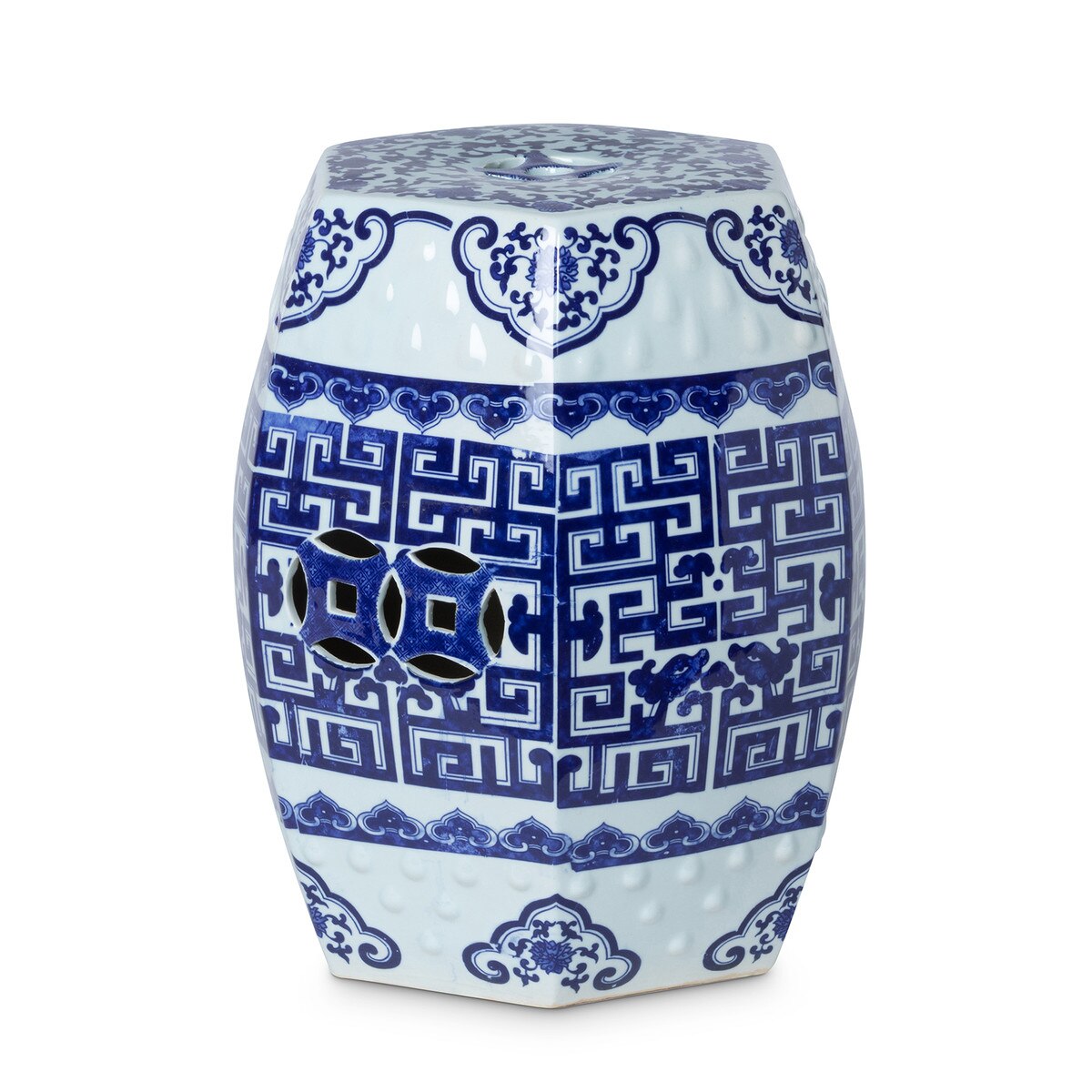 Chinoiserie Garden Stool style shot 2