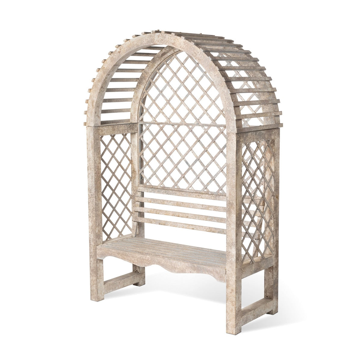 Iron Garden Trellis with Bench style shot 1