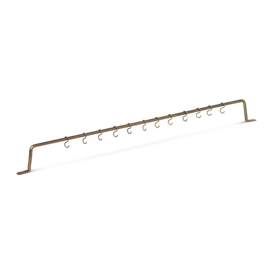 Antique Gold Iron Wall Hanger, 36"x3" style shot 1