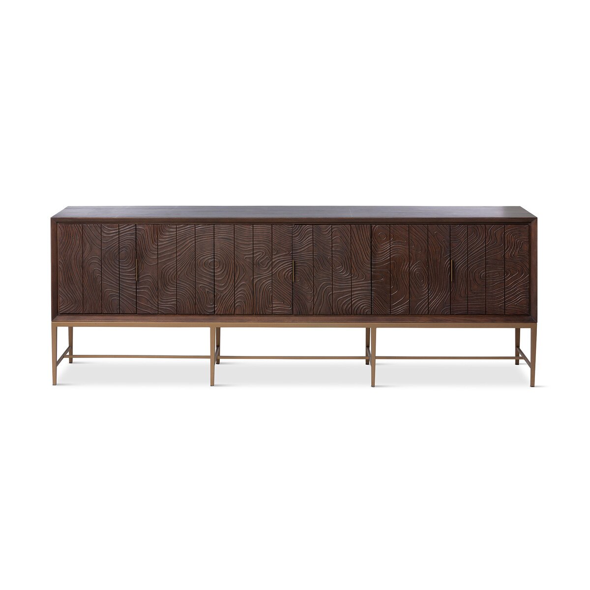 Addison Faux Bois Media Cabinet style shot 2