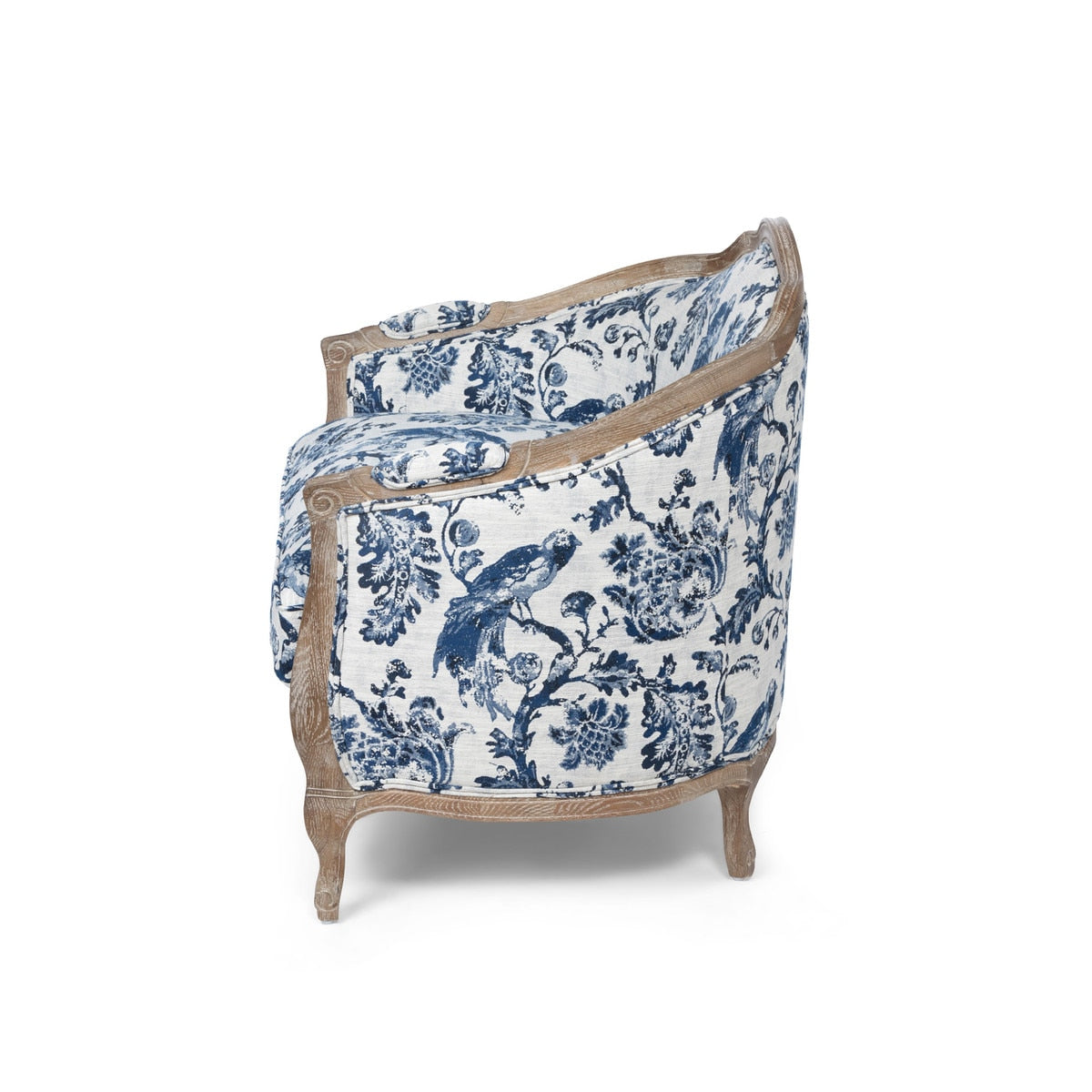 Bluebird Toile Settee style shot 2