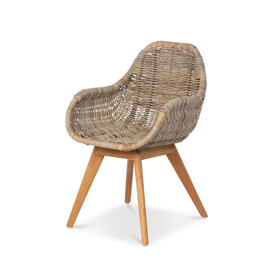 Rattan Lounge Chair style shot 2