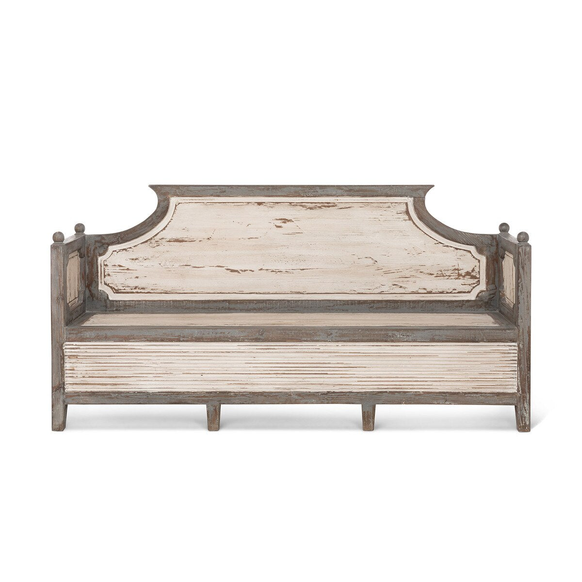 Simone Wooden Bench style shot 2