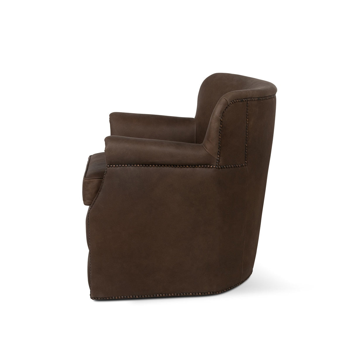 Armando Leather Chair, Morel style shot 2