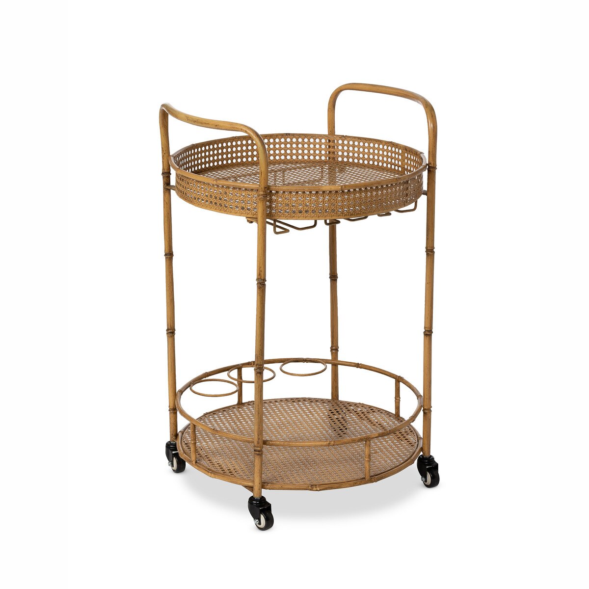Roanoke Metal Bar Cart style shot 1