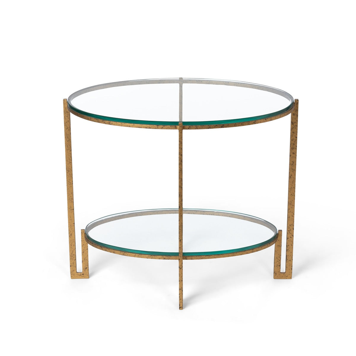 Naomi Iron and Glass Side Table style shot 2
