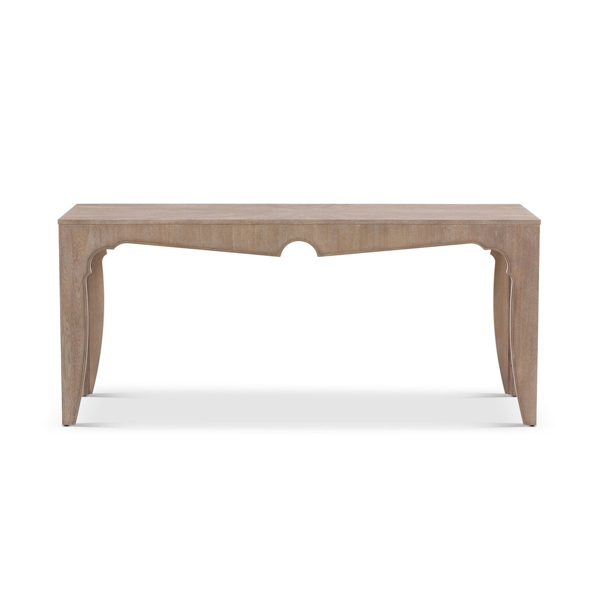 Island Manor Console  Table, Driftwood style shot 2