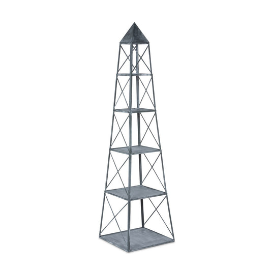 Stackable Galvanized Obelisk style shot 1