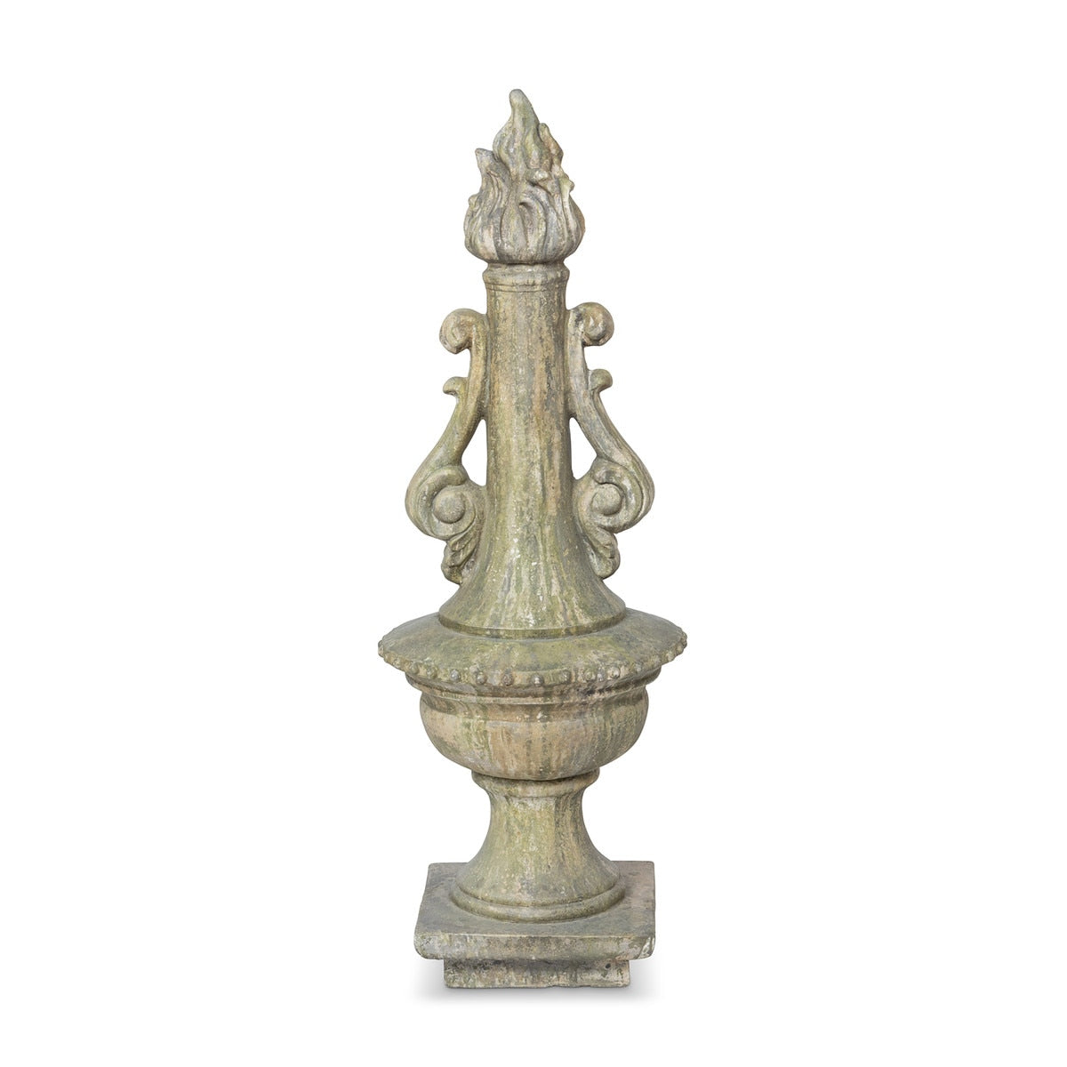 Courtyard Garden Torch Statue style shot 2