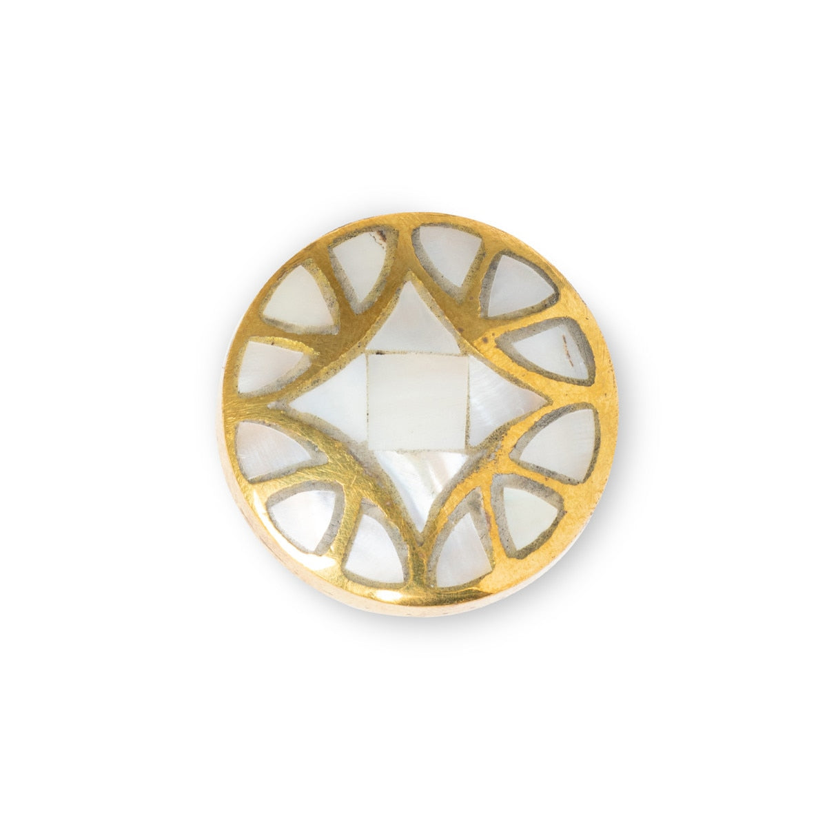 Mother of Pearl and Brass Knob style shot 2