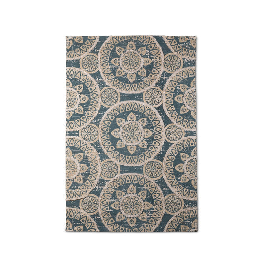 Nuevo Hand Woven Rug, 5' x 8' style shot 1