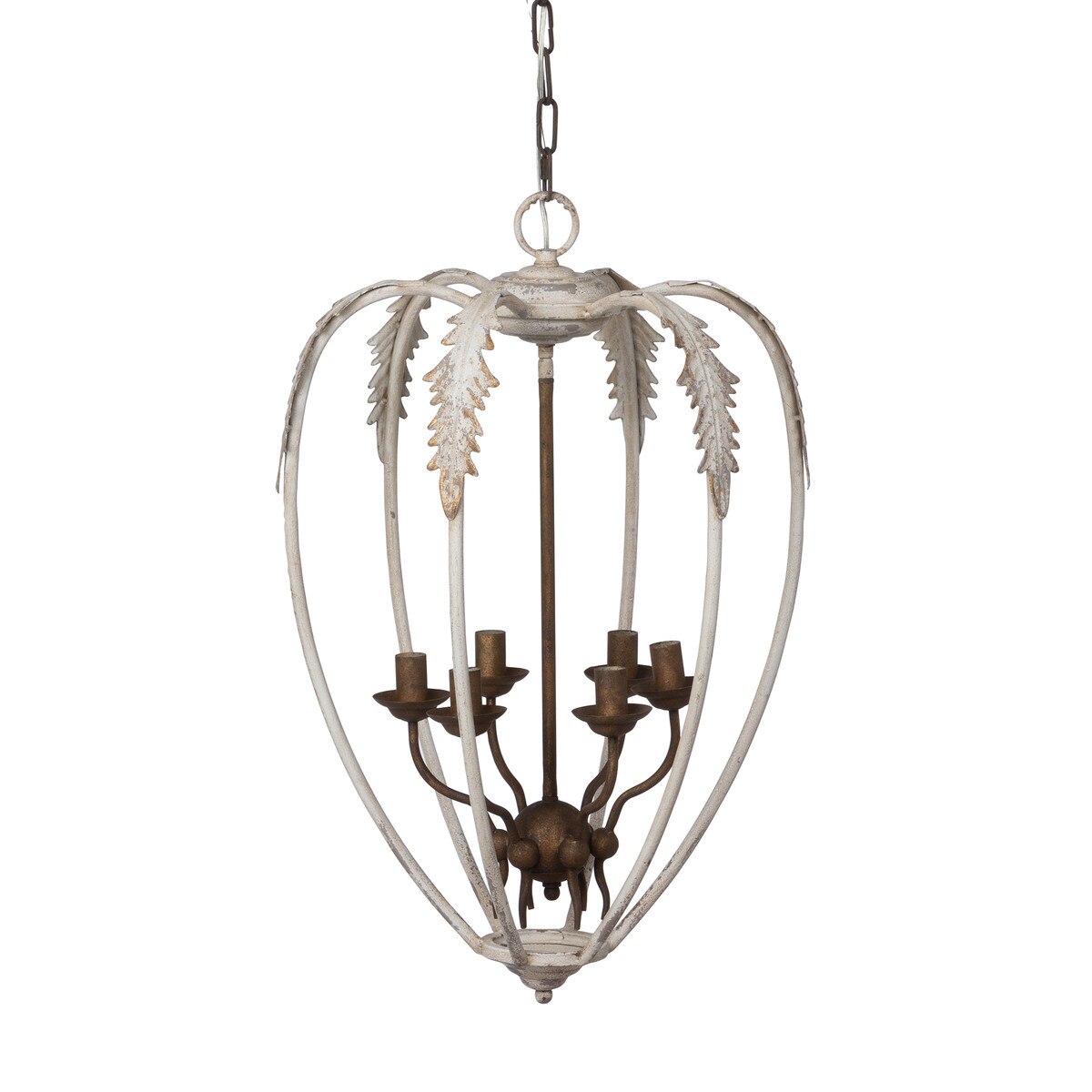 Gilded Folles Chandelier style shot 1