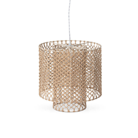 Aruba Jute Woven Pendant style shot 1