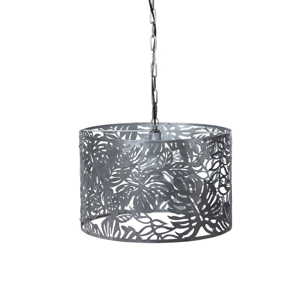 Monstera Vine Drum Light Fixture style shot 2