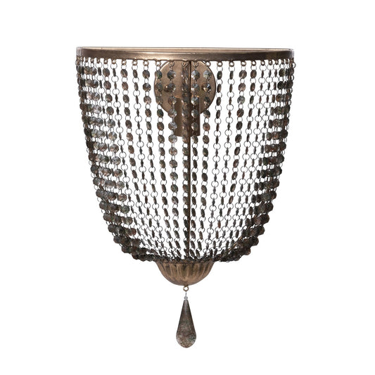 Zelda Beaded Wall Sconce style shot 1