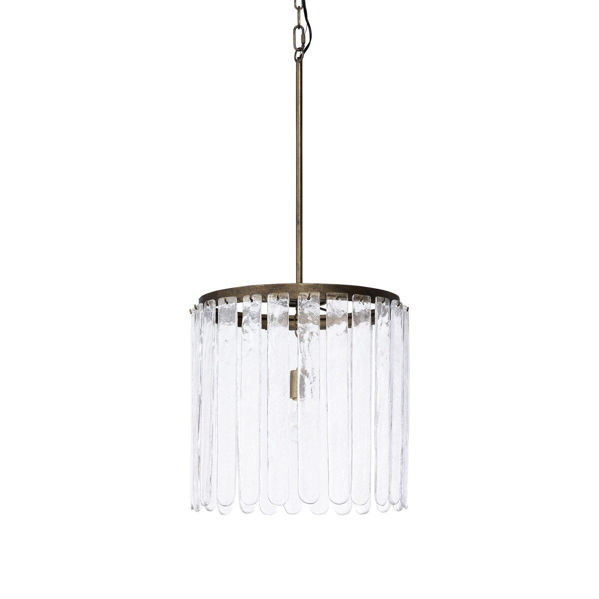 Dawson Glass Panel Chandelier style shot 1