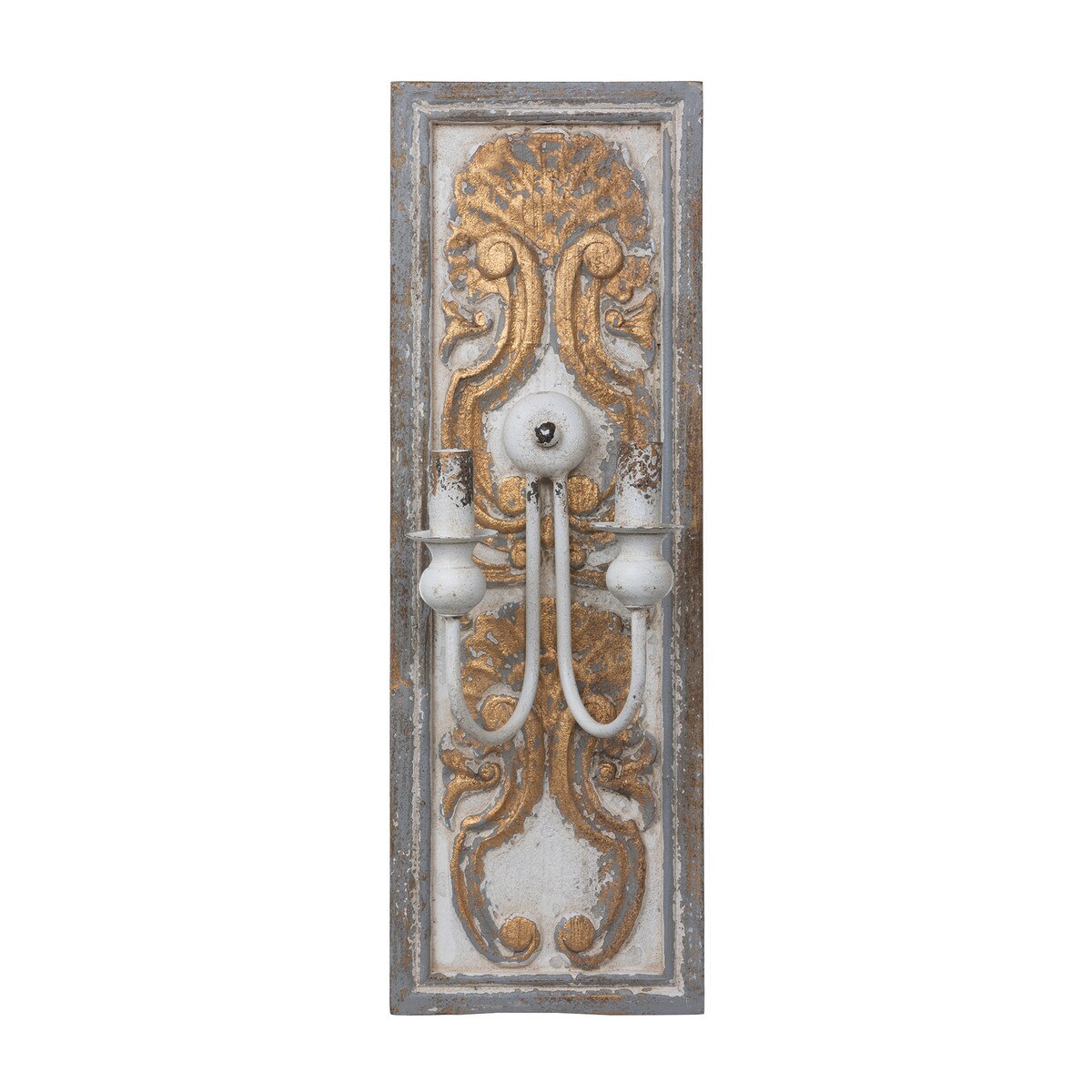 Yvonne Wood and Iron Wall Sconce style shot 2