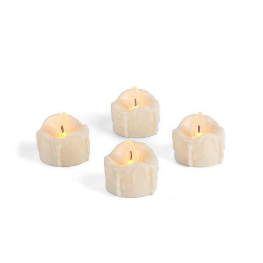 Flameless Tea Lights, Set of 4 style shot 1