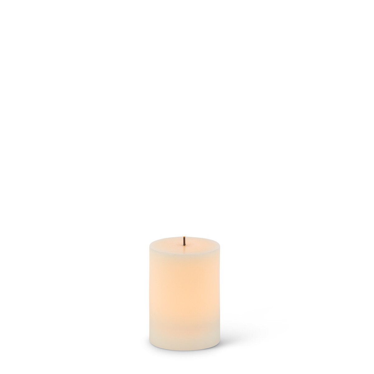 3"D x 4"H Outdoor Wax Candle with Real Wax Surface. style shot 1