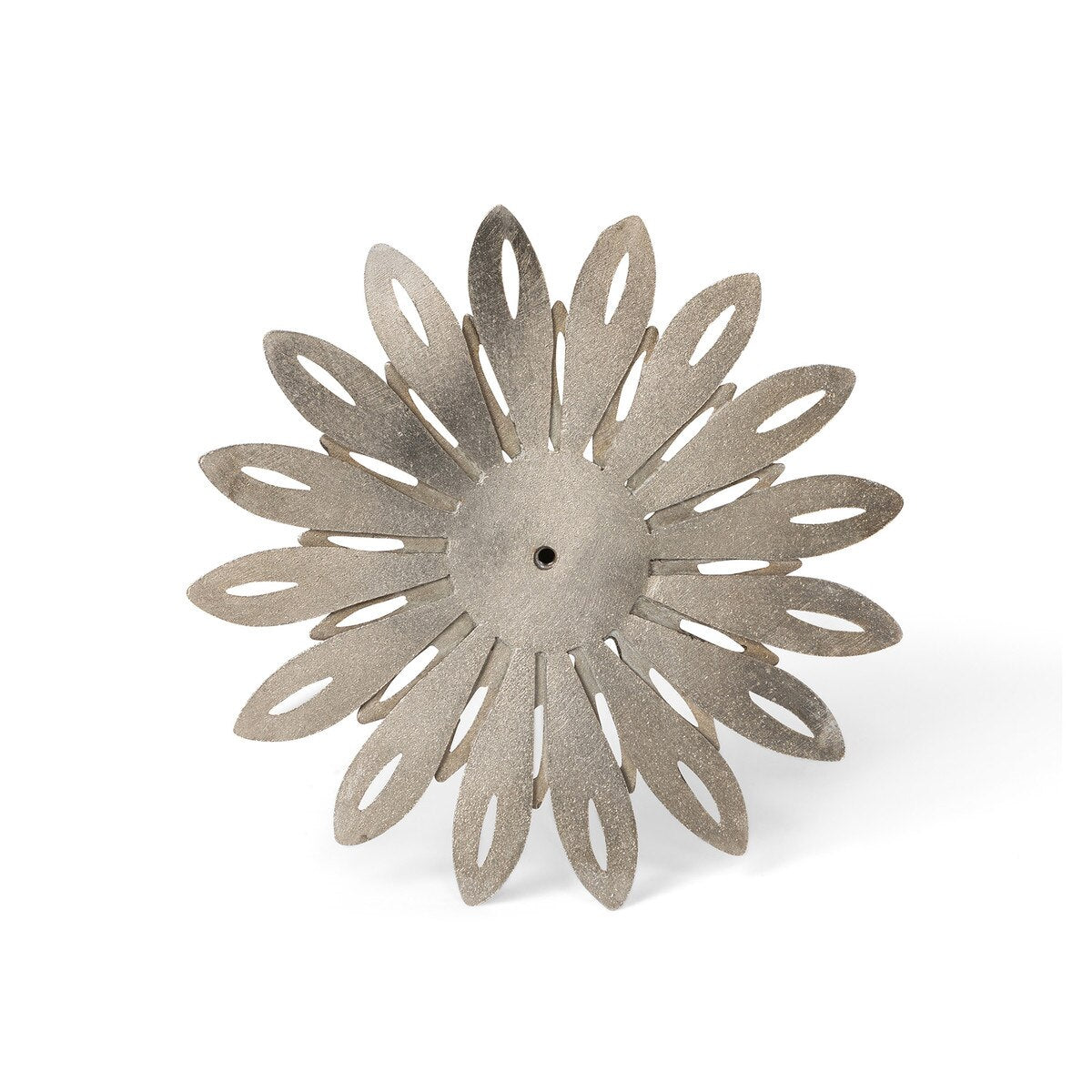 Aged Nickel Wall Dahlia, Small style shot 2