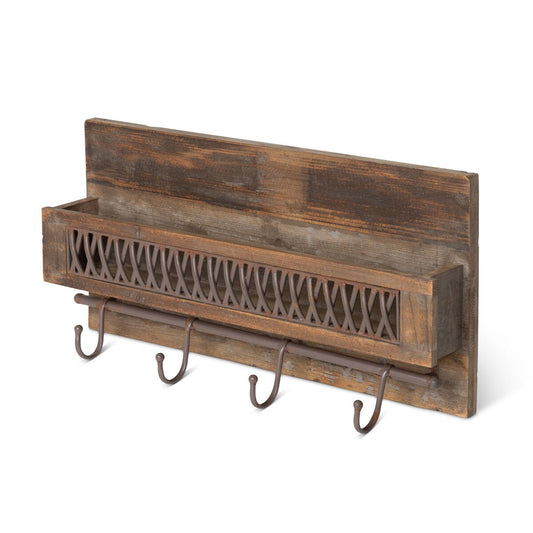 Iron Lattice Shelf Rack style shot 1
