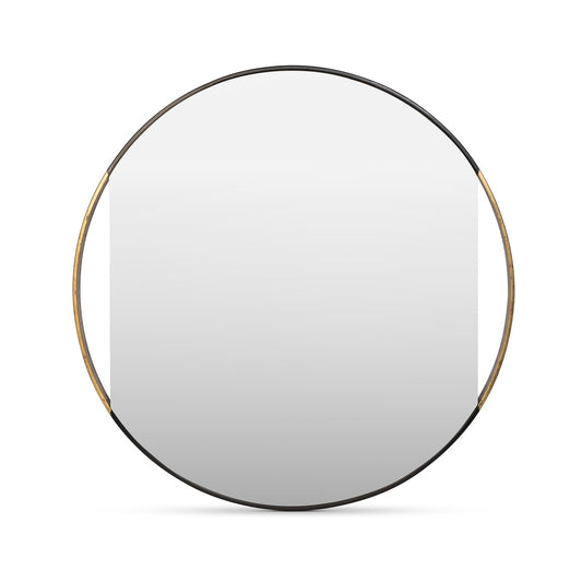 Clark Round Geo Mirror, Large style shot 1