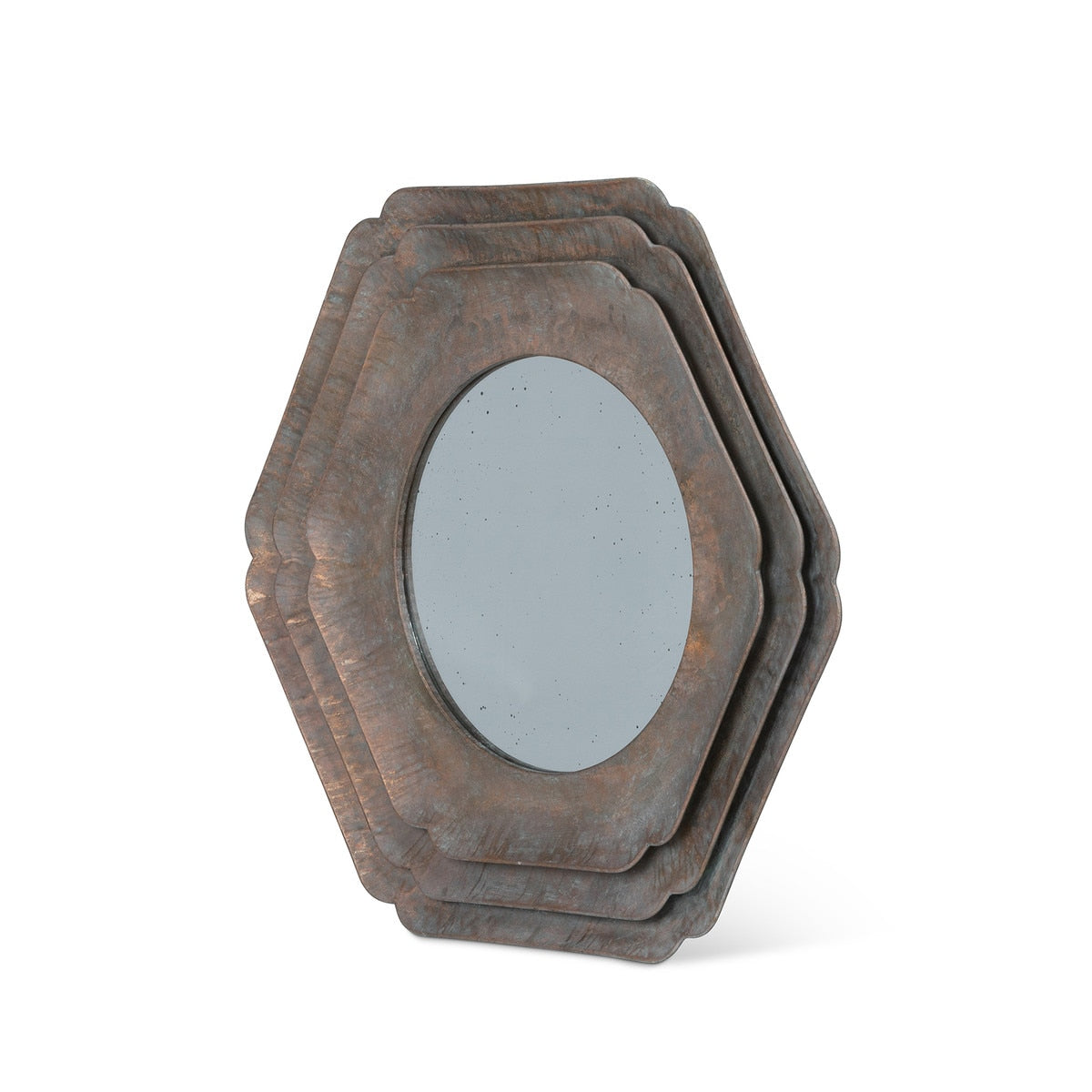 Round Hex Layered Mirror style shot 2