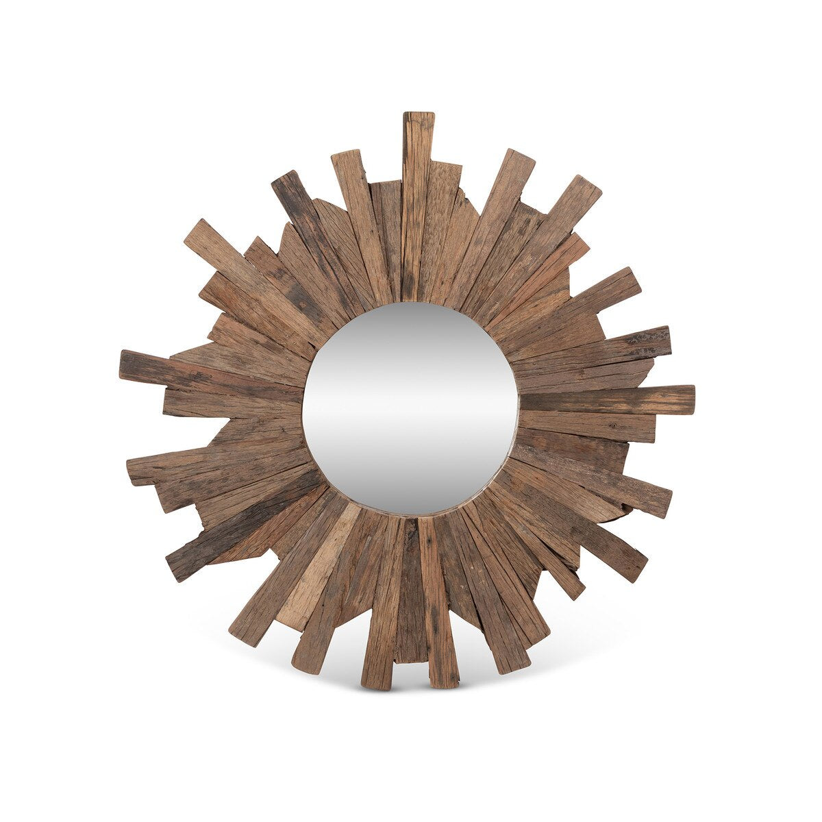 Railway Wood Starburst Mirror style shot 1