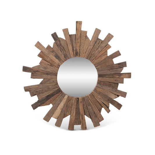 Railway Wood Starburst Mirror style shot 1