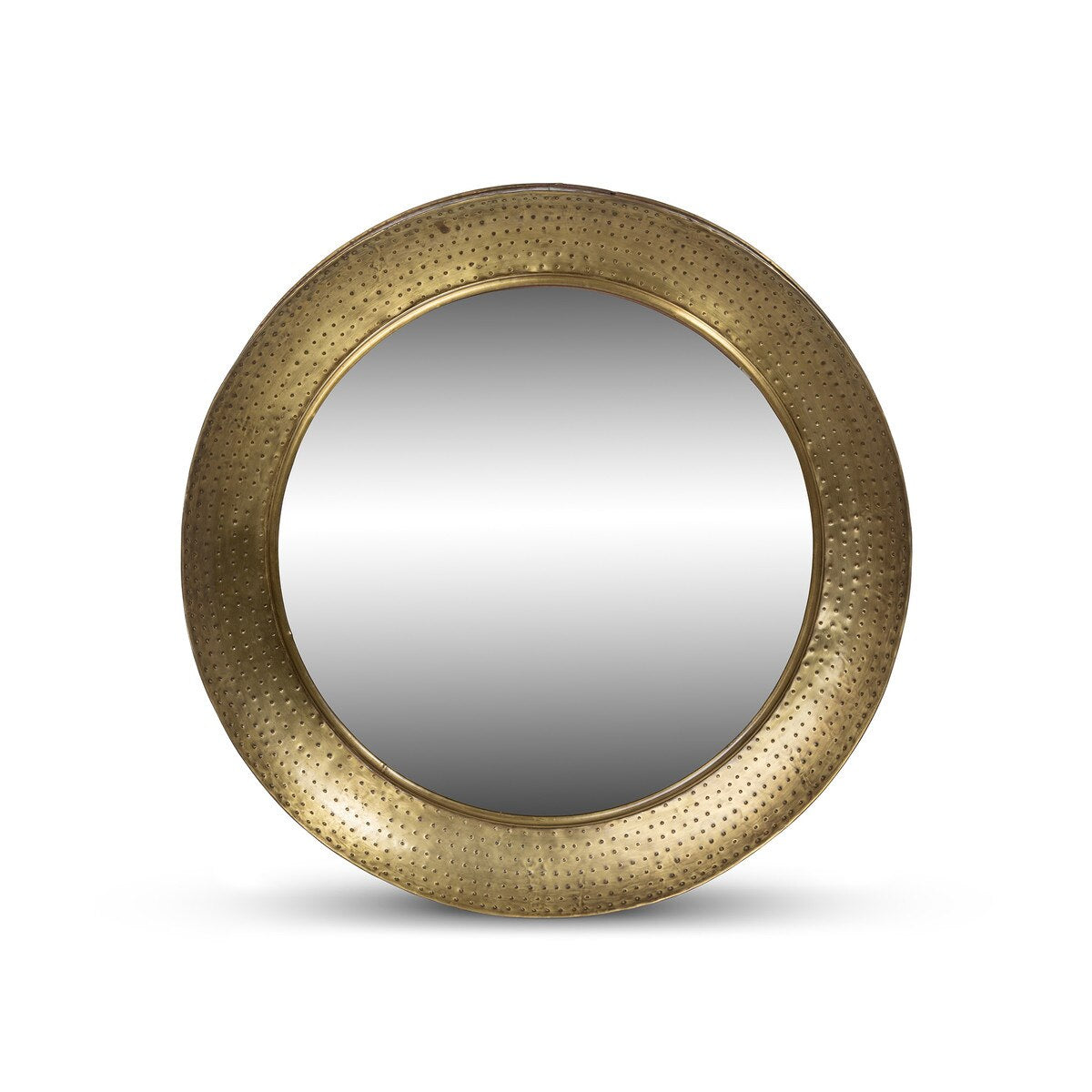 Hammered Iron Brass Portal Mirror style shot 1