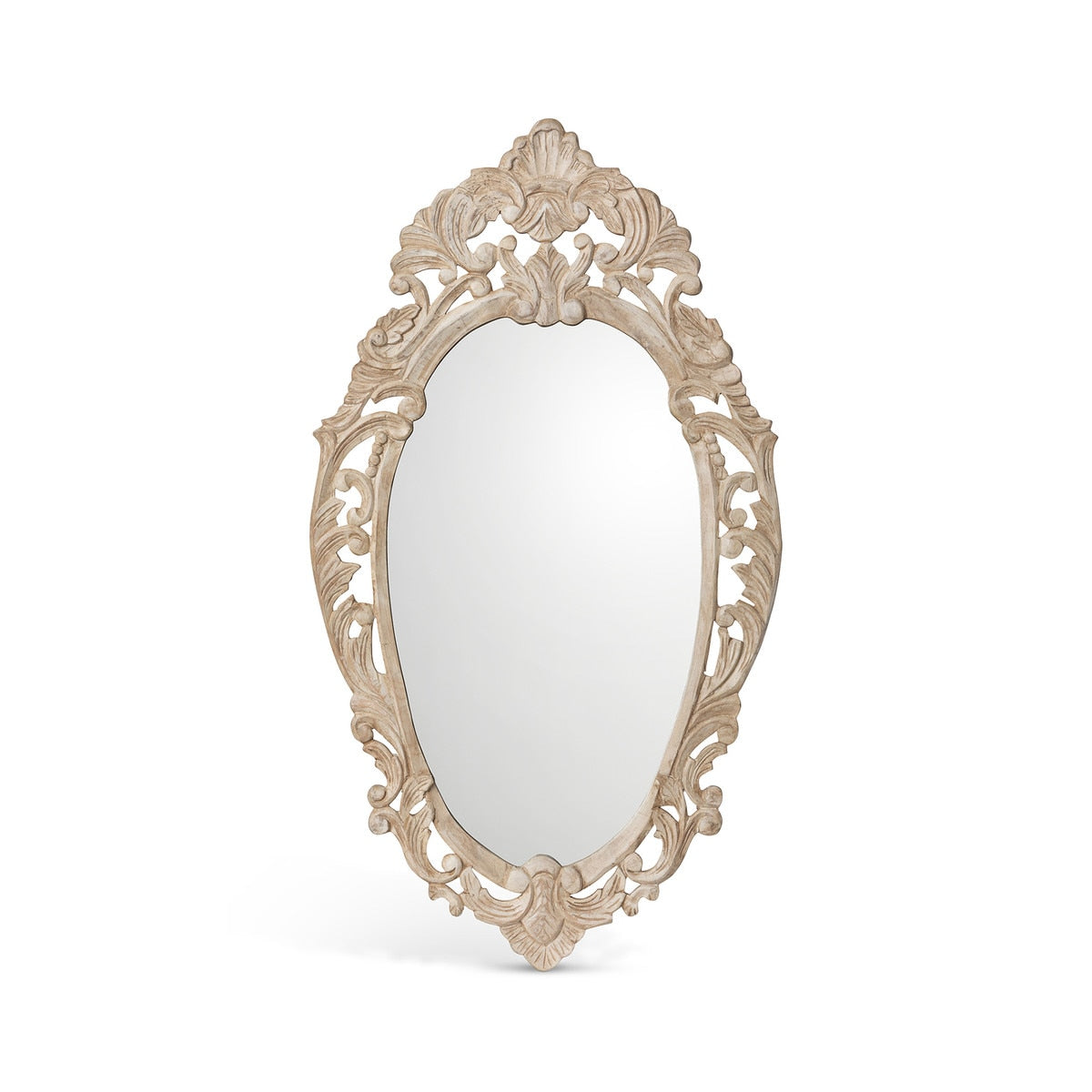 Auvergne Hand Carved Wood Mirror style shot 1