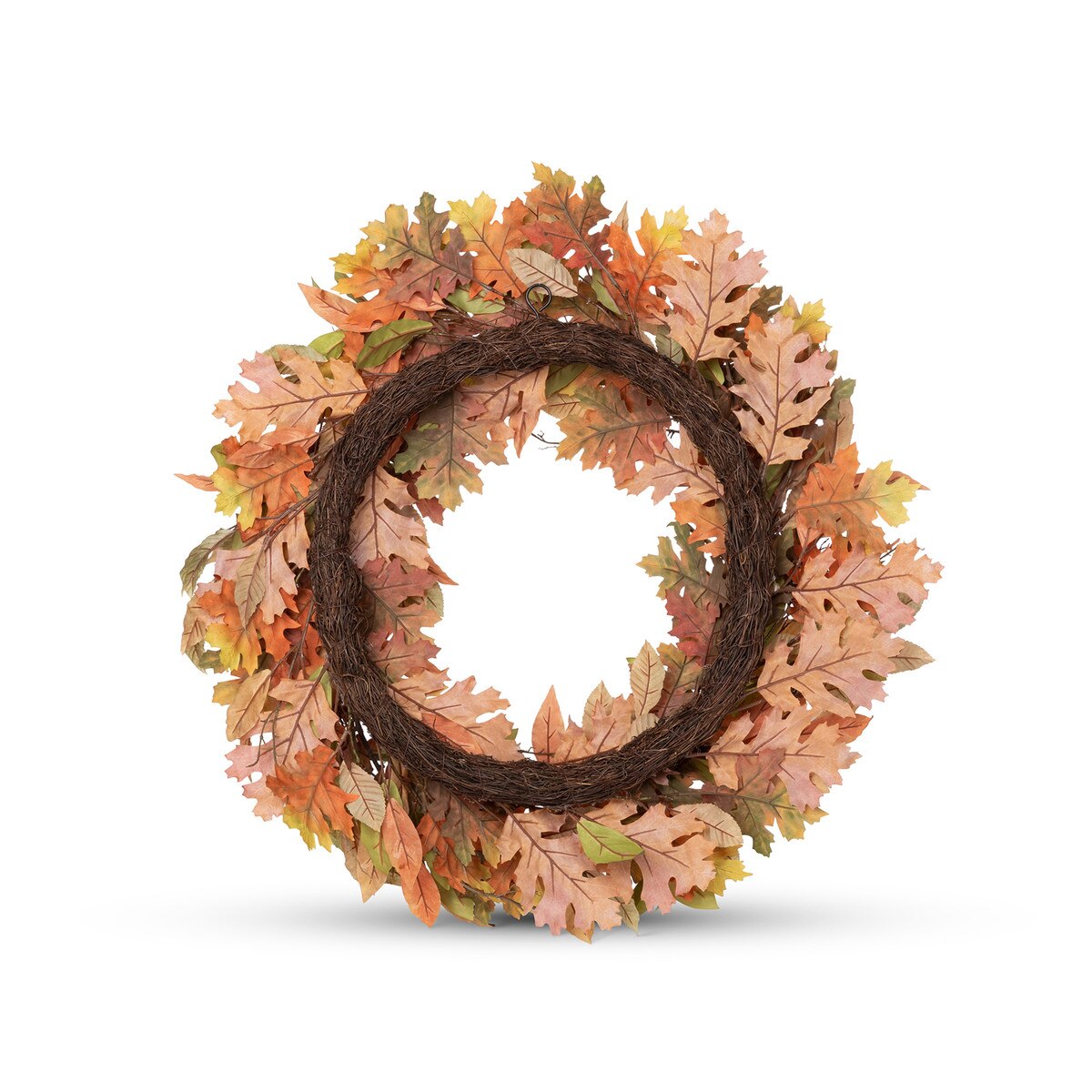 Hawthorne and Persimmon Autumn Wreath style shot 2