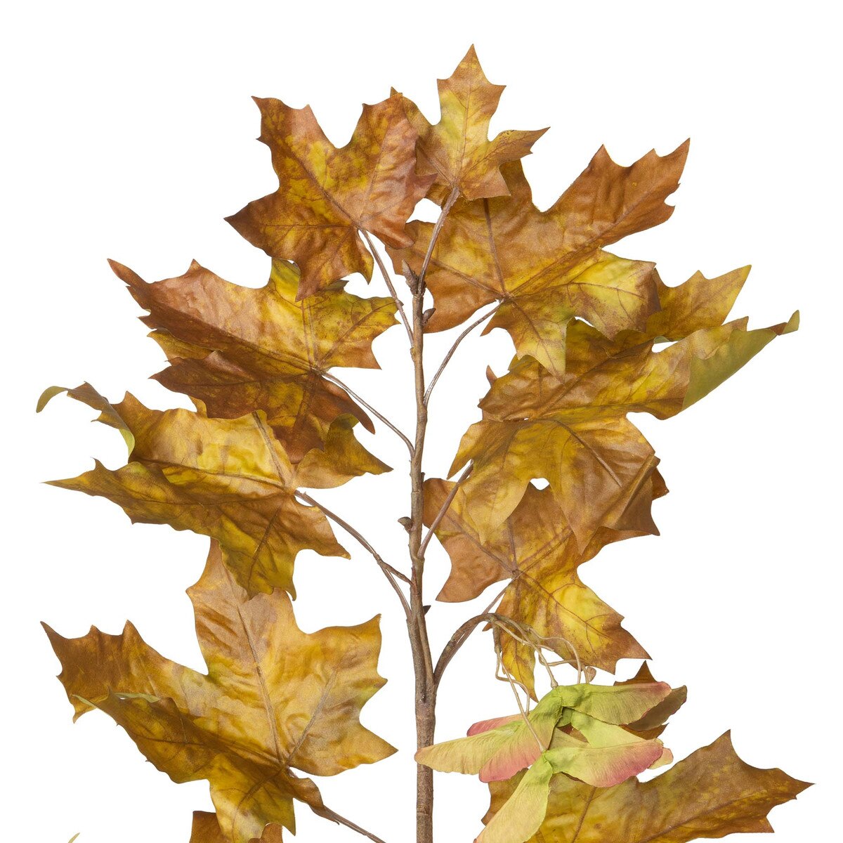 Crafted Autumn Leaves Stem Collection, Set of 12, 3 Assorted Colors style shot 2